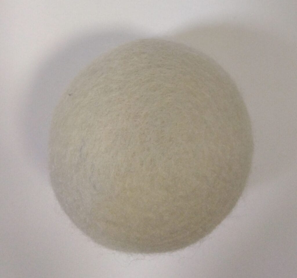 数か月使っているドライヤーボール