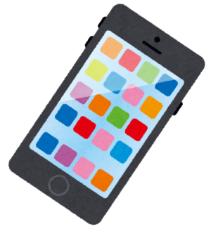 スマホ_携帯_スマートフォン_いらすとや