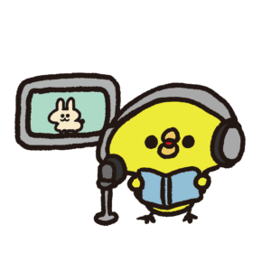 声優のイラスト