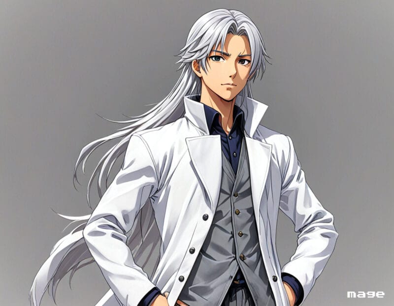 腰に手を当てるギガさん