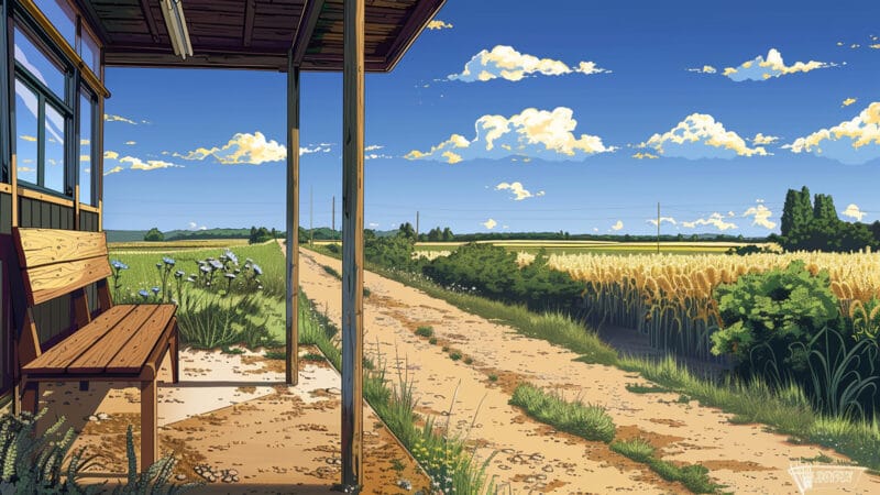 農場_田舎_ベンチ_ゲームまてりあるず