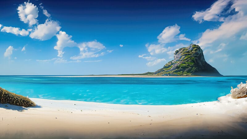 リゾート地の海辺_ゲームまてりあるず