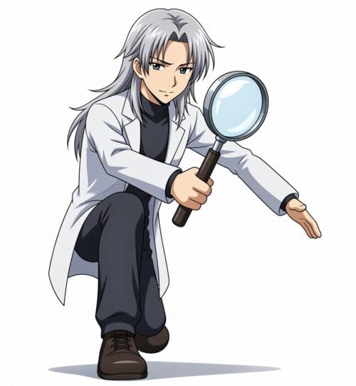 調査するギガさん