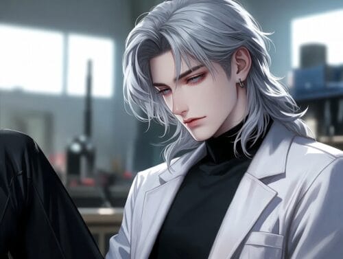 こっちを見るギガさん