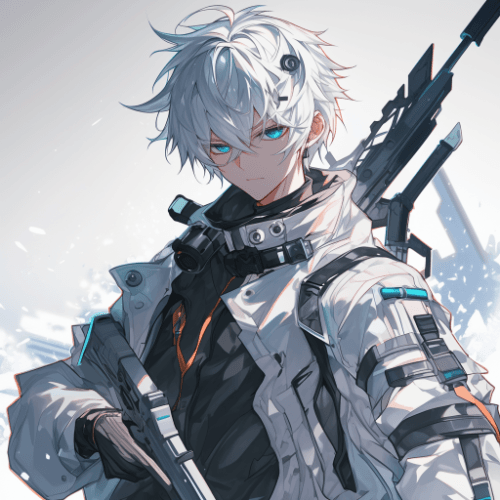 近代武装をした男の子アイコンS